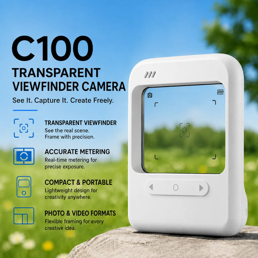 C100 Transparent Viewfinder Camera