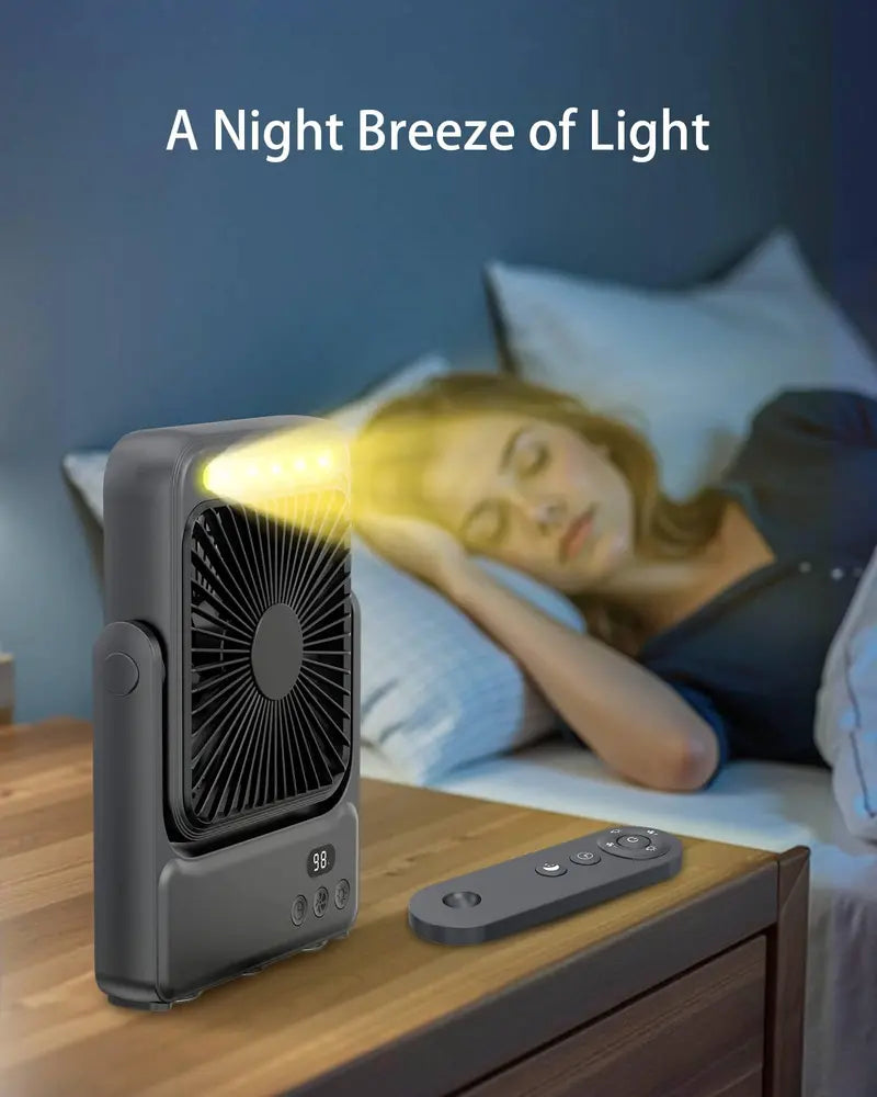 AeroCruise Slim 10K | Magnetic Cruise Fan with Night Light