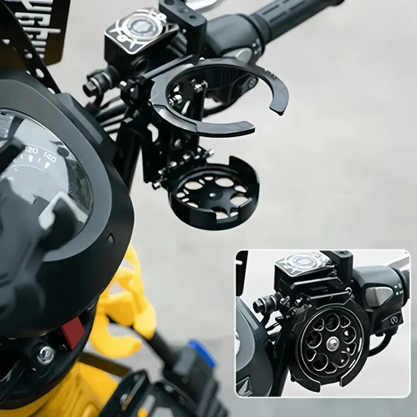 RideCup — 360° Foldable Drink Holder for Bikes & Motorcycles
