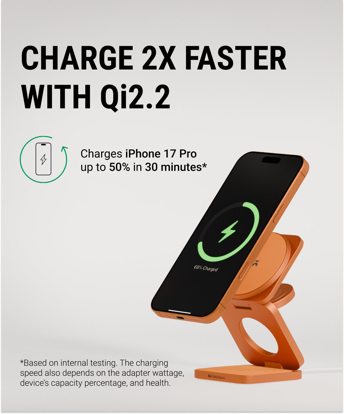 3-In-1 Qi2.2-Certified MagSafe Foldable 25W Magnetic Wireless Charging Stand