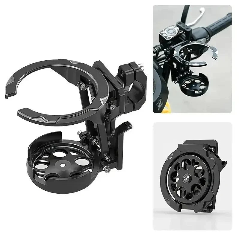 RideCup — 360° Foldable Drink Holder for Bikes & Motorcycles