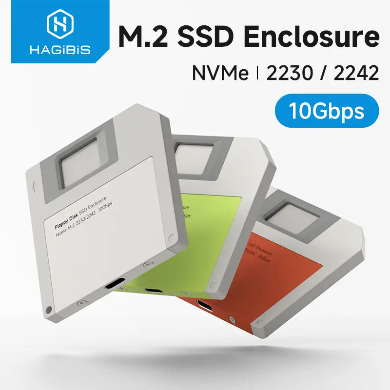 RetroDisk | حاوية M.2 NVMe SSD بسرعة 10 جيجابت في الثانية لهاتف iPhone والمبدعين