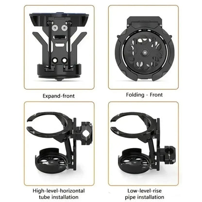RideCup — 360° Foldable Drink Holder for Bikes & Motorcycles