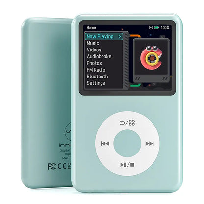 Bring Back the 2000s: Retro MP3/MP4 Player with Bluetooth, HiFi Audio, 2.4" Display & 35H Battery Life