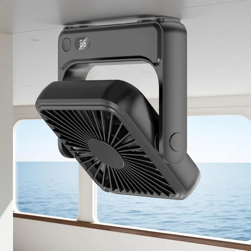 AeroCruise Slim 10K | Magnetic Cruise Fan with Night Light