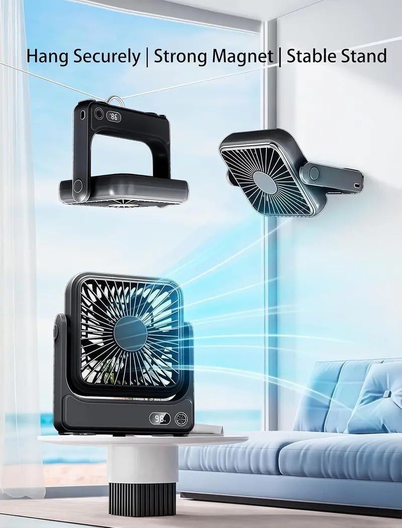 AeroCruise Slim 10K | Magnetic Cruise Fan with Night Light