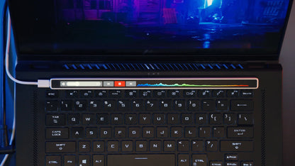 2K OLED Customizable Touch Bar Keyboard for Creators & Gamers
