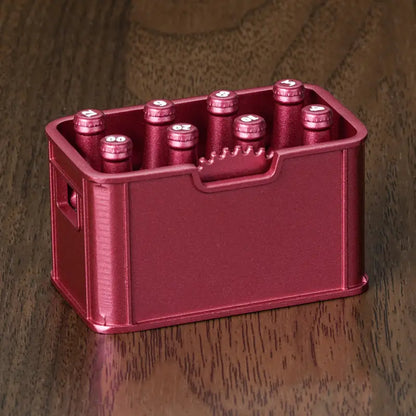 Metal Bottle Dice Set - Novelty-Design DND RPG Accessory for Tabletop Games, Gamer Gifts, Dice Collectors