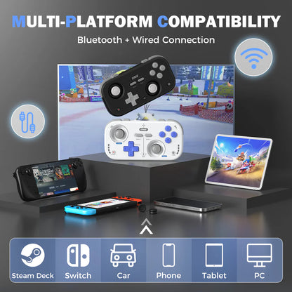 Mini Retro Bluetooth Remote for TikTok, Reels & Kindle , Camera Shutter & Gaming , Universal Controller