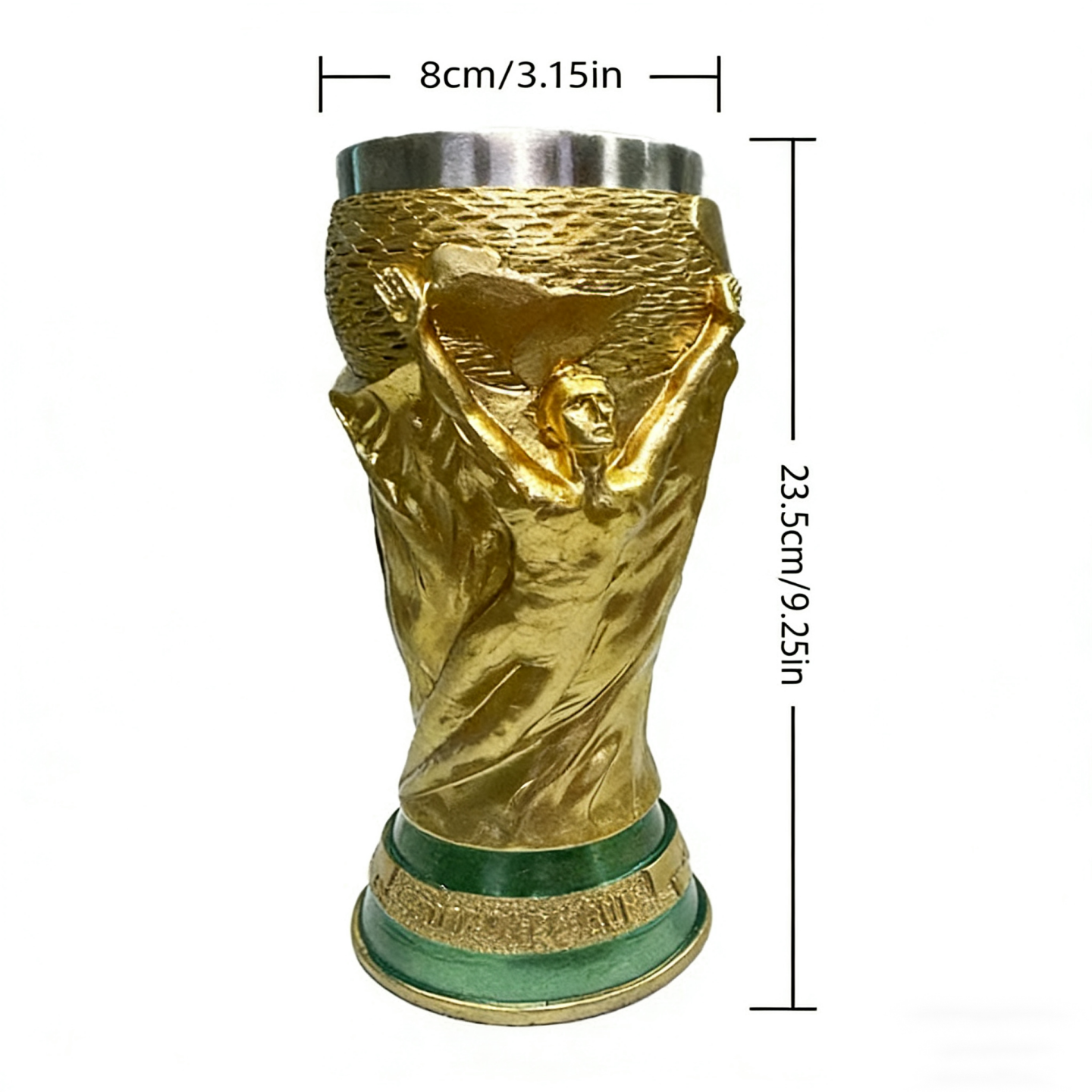 Beer & Beverage Trophy Mug, Football Fan Gift, Collectible Beer Trophy Mug