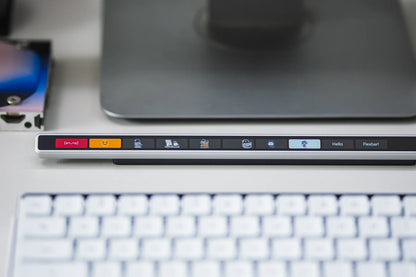 2K OLED Customizable Touch Bar Keyboard for Creators & Gamers