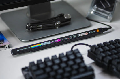 2K OLED Customizable Touch Bar Keyboard for Creators & Gamers