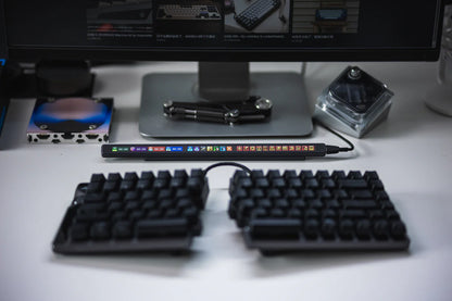 2K OLED Customizable Touch Bar Keyboard for Creators & Gamers