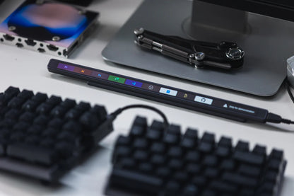 2K OLED Customizable Touch Bar Keyboard for Creators & Gamers