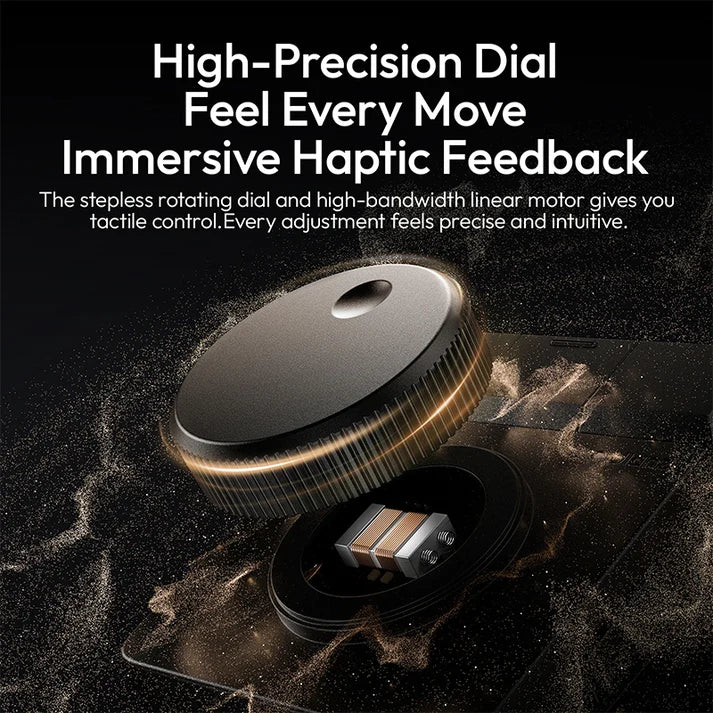 Video Editing Keyboard with Dial Knob & Bluetooth , 7 in 1 Power Customizable Macro Keypad with Tactile Feedback