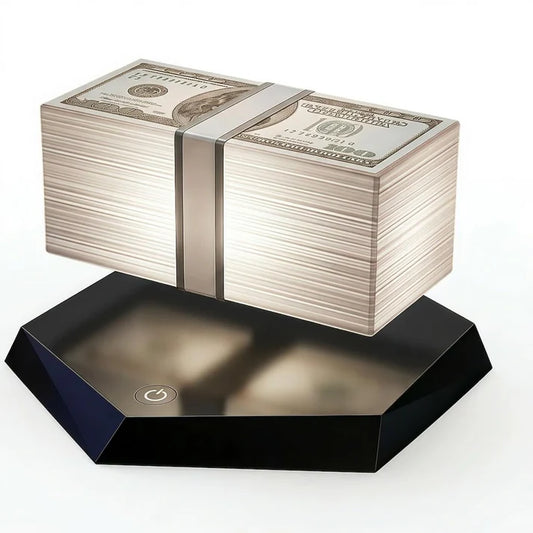 Magnetic Levitating GTA Money Lamp Gravity-Defying RGB Desk Decor