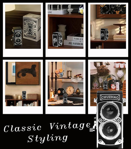 Retro Digital Camera | Vintage TLR Style Pocket Cam