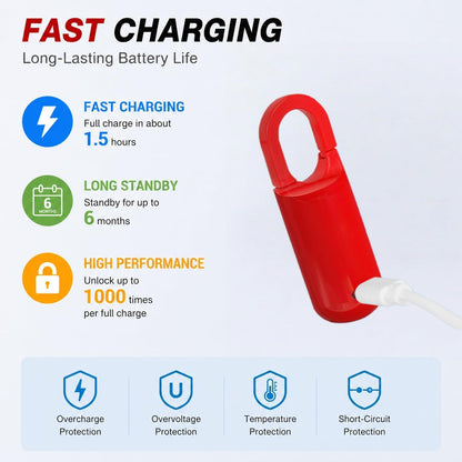 Mini Smart Fingerprint Padlock