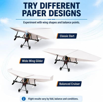 DIY Remote Control Paper Airplane Kit