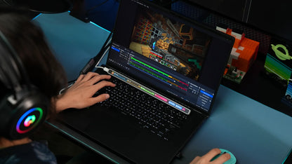 2K OLED Customizable Touch Bar Keyboard for Creators & Gamers