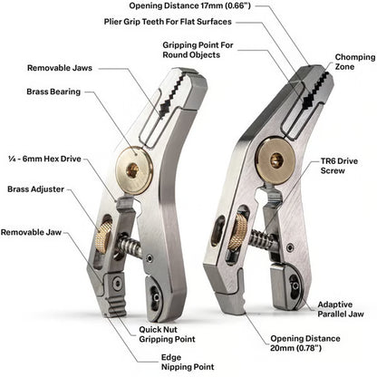 From Wrench to Pliers, One Grip Does It All! Pocket Grip – The Ultimate 5-in-1 Upgrade