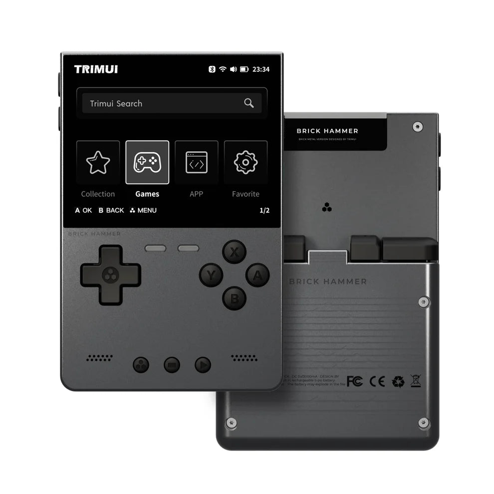 Brick Hammer Handheld  Retro Game Console