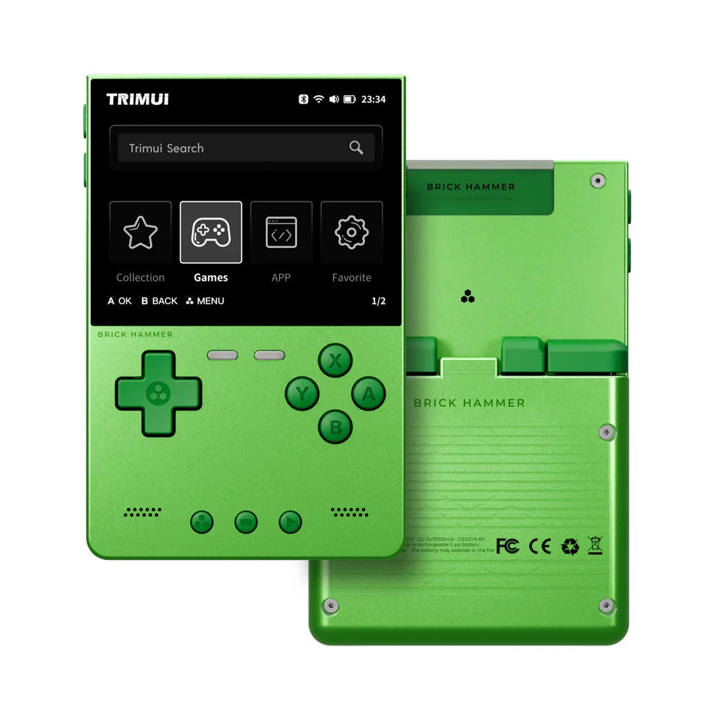Brick Hammer Handheld  Retro Game Console
