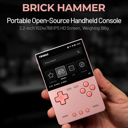 Brick Hammer Handheld  Retro Game Console