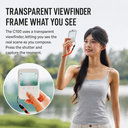 C100 Transparent Viewfinder Camera