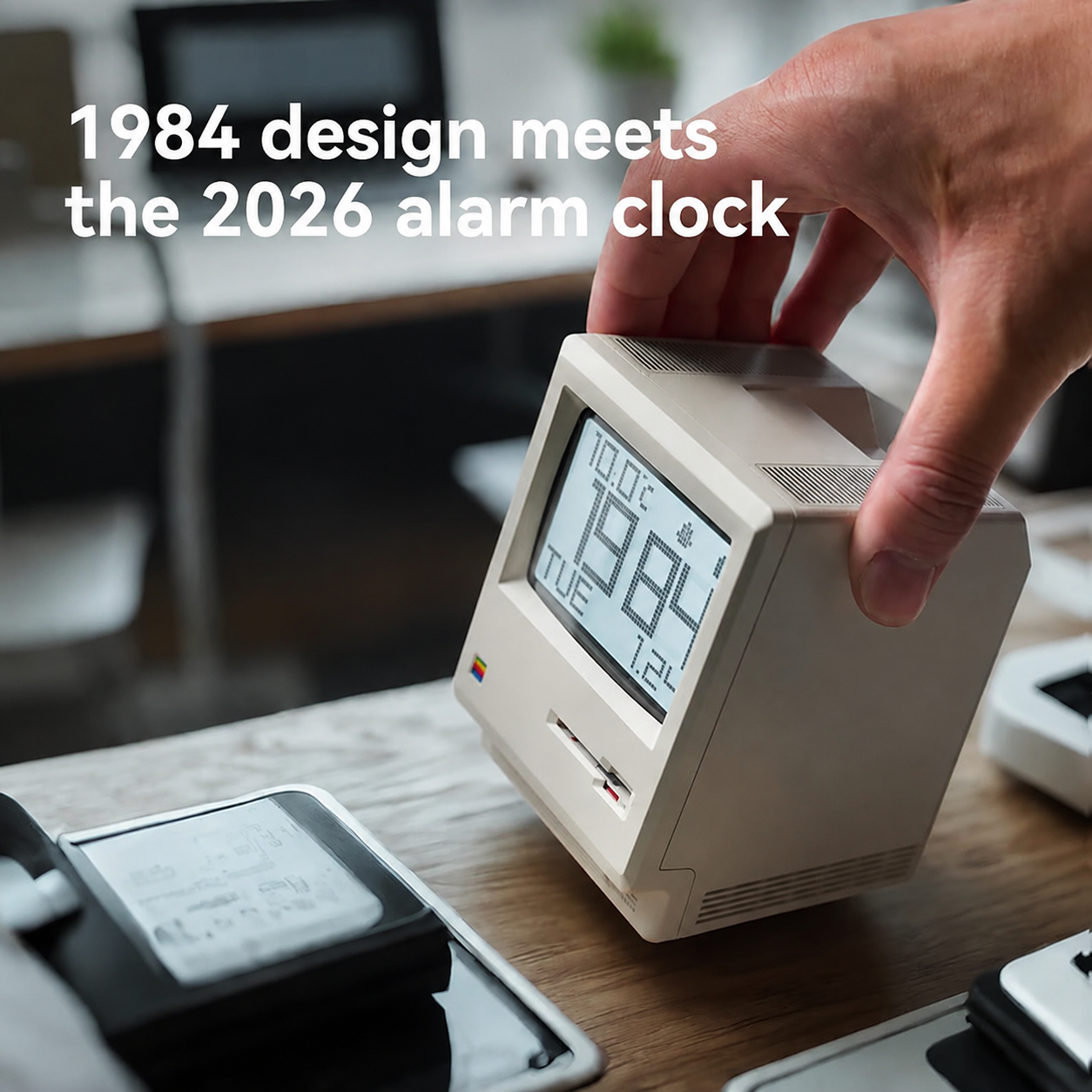 Maclock Retro Pixel Alarm Clock