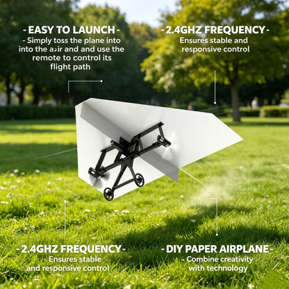 DIY Remote Control Paper Airplane Kit