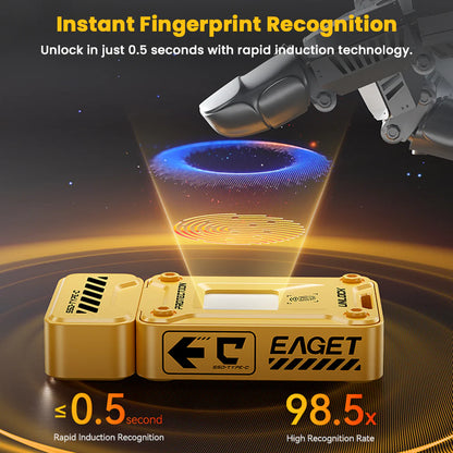 128GB/256GB Fingerprint Encrypted Solid State Flash Drive – 0.5s Unlock, AES256 Security & 560MB/s Ultra-Fast Transfer