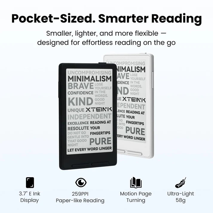 Mini E-Ink Pocket eReader