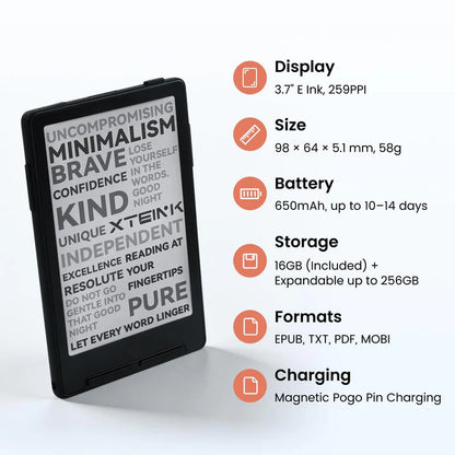 Mini E-Ink Pocket eReader