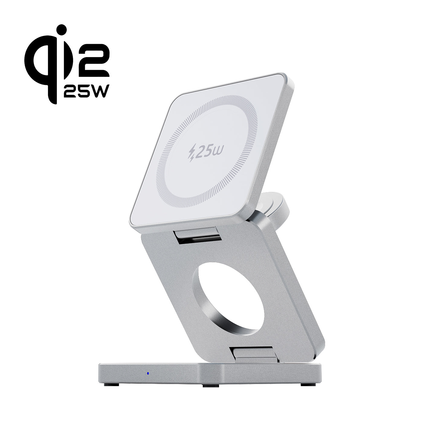 3-In-1 Qi2.2-Certified MagSafe Foldable 25W Magnetic Wireless Charging Stand