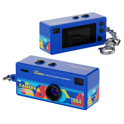 Creative Mini Portable Thumb Pocket Keychain Digital Camera with Flash, 130 Degree Wide Angle Lens