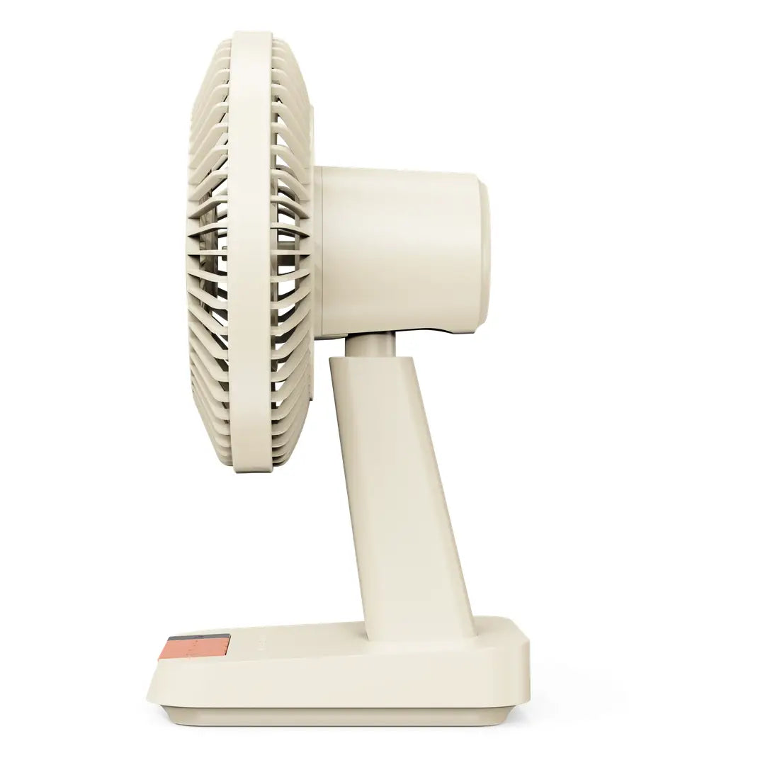Retro Mini Wireless Quiet Desktop Fan - 5-Speed Adjustable Cooling, Up to 2200 RPM
