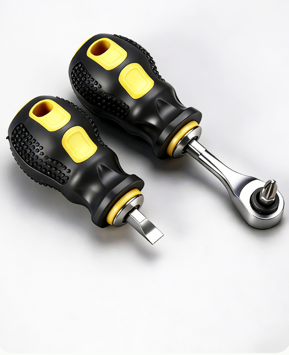 Denture Drill Bit Holder 30-in-1 Screwdriver Set，Fits 1/4 Inch Hex Bit And Drive Bit Adapter