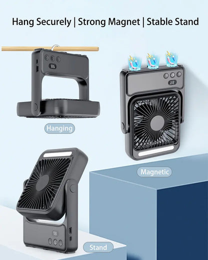 AeroCruise Slim 10K | Magnetic Cruise Fan with Night Light