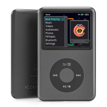 Bring Back the 2000s: Retro MP3/MP4 Player with Bluetooth, HiFi Audio, 2.4" Display & 35H Battery Life