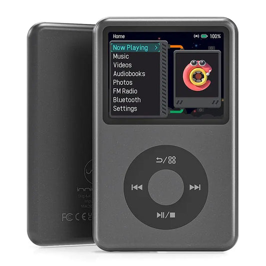 Bring Back the 2000s: Retro MP3/MP4 Player with Bluetooth, HiFi Audio, 2.4" Display & 35H Battery Life
