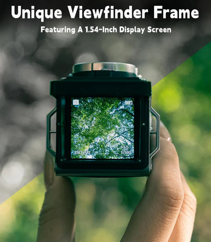 Retro Digital Camera | Vintage TLR Style Pocket Cam