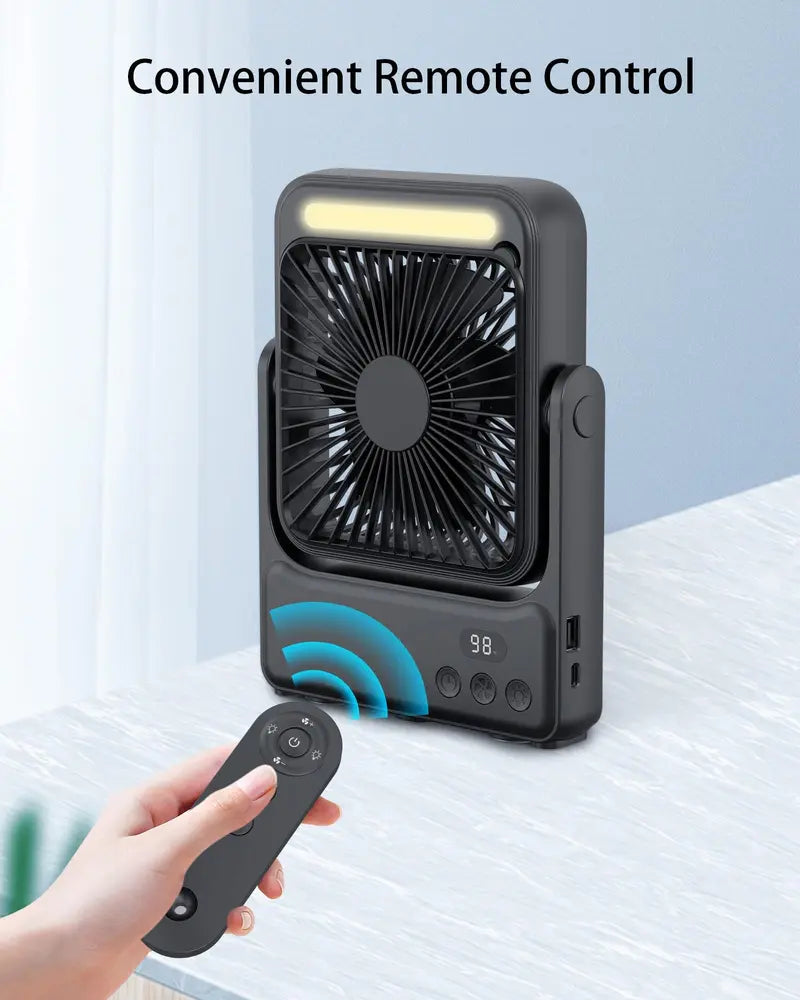 AeroCruise Slim 10K | Magnetic Cruise Fan with Night Light