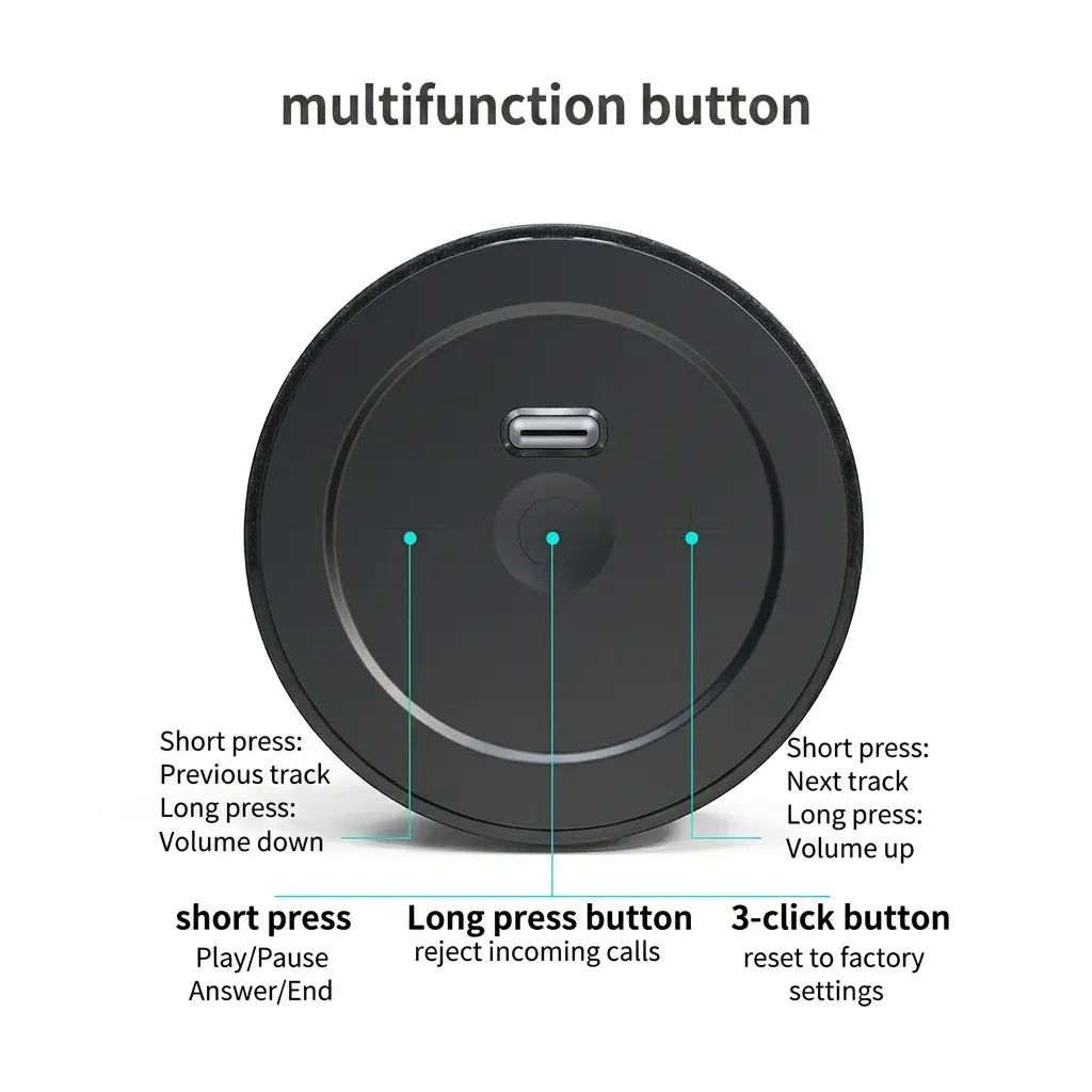 Magnetic Mini Bluetooth Speaker