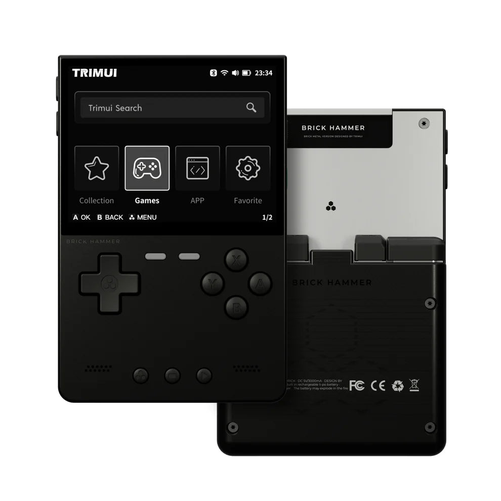 Brick Hammer Handheld  Retro Game Console