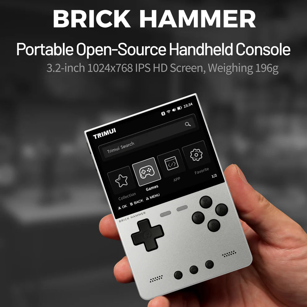 Brick Hammer Handheld  Retro Game Console