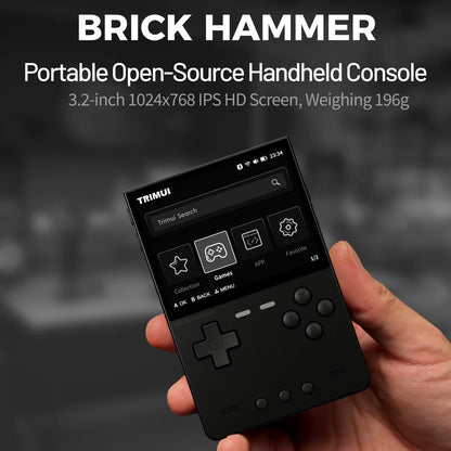 Brick Hammer Handheld  Retro Game Console
