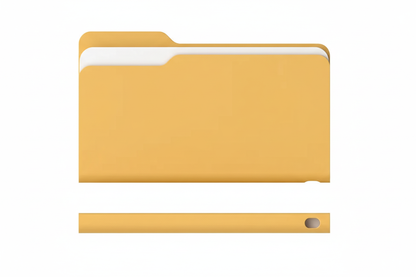Large Yellow Folder