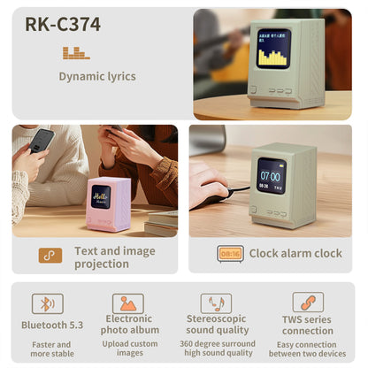 Mac Smart Bluetooth Speaker Alarm Clock - Snapdealfy