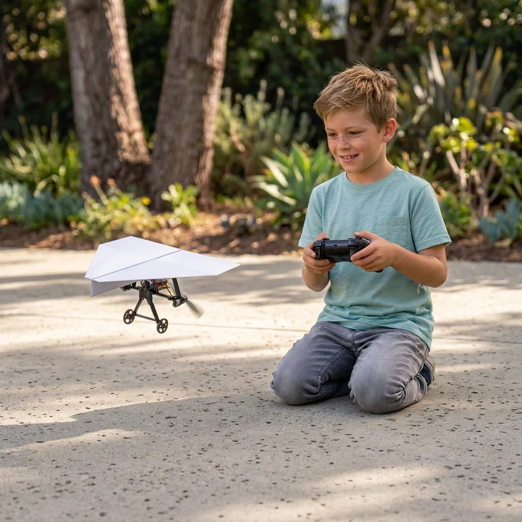 DIY Remote Control Paper Airplane Kit